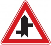 (T-22E) Ana Yol Tali Yol Kavşağı